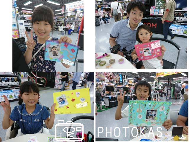 20180729アルバムカフェヨドバシカメラ札幌ご参加ありがとうございました_写真整理フォトカス