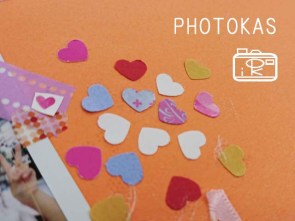 アルバムカフェで新しい工夫!ハートがますますかわいい_20180729_写真整理フォトカス