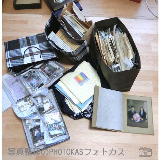 たくさんの写真アルバムどうする整理片付け方法は_北海道千歳写真整理アドバイザーPHOTOKASフォトカス