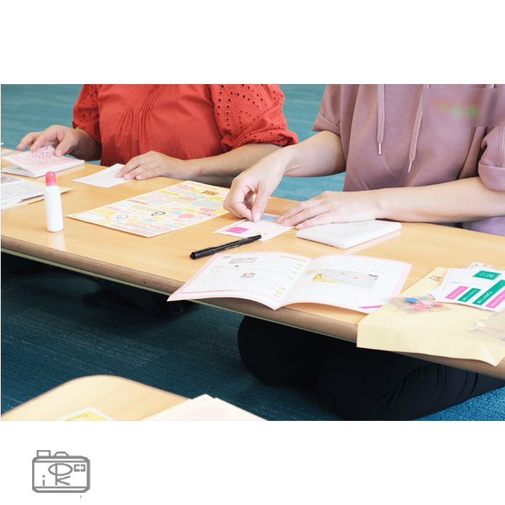 あんしんアルバムワークショップ様子写真_北海道千歳写真整理アドバイザーPHOTOKASフォトカス